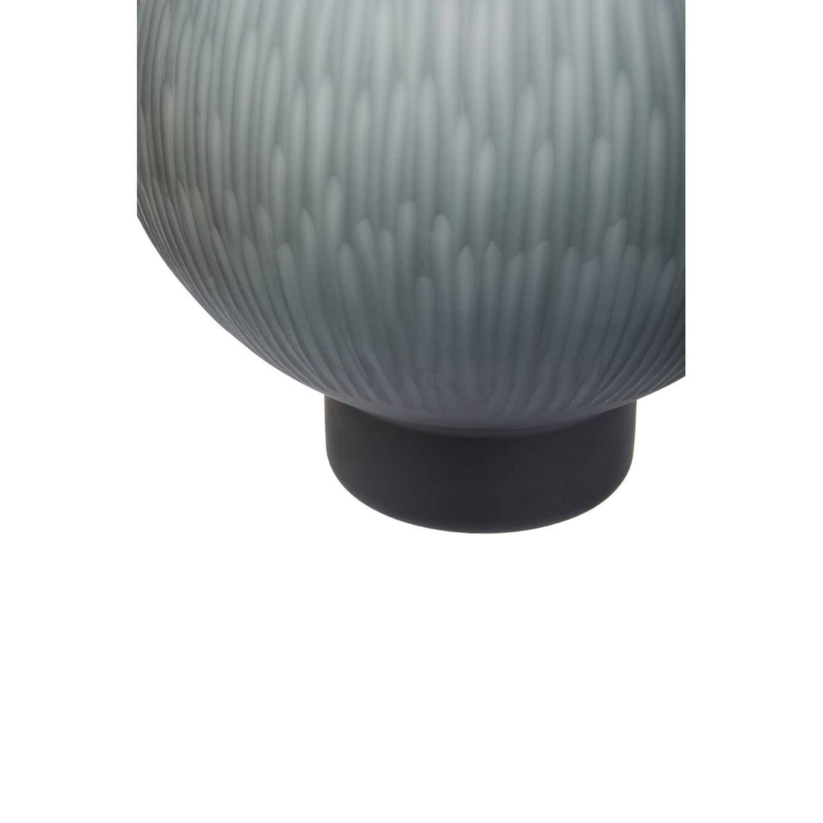 Hessa Large Carved Glass Vase.