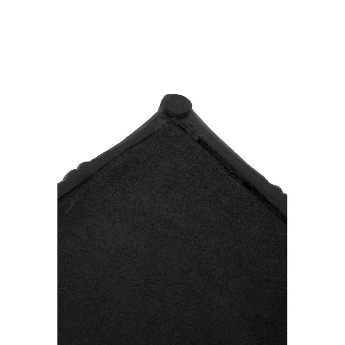 Hiba Black Finish Mirrored Tray.