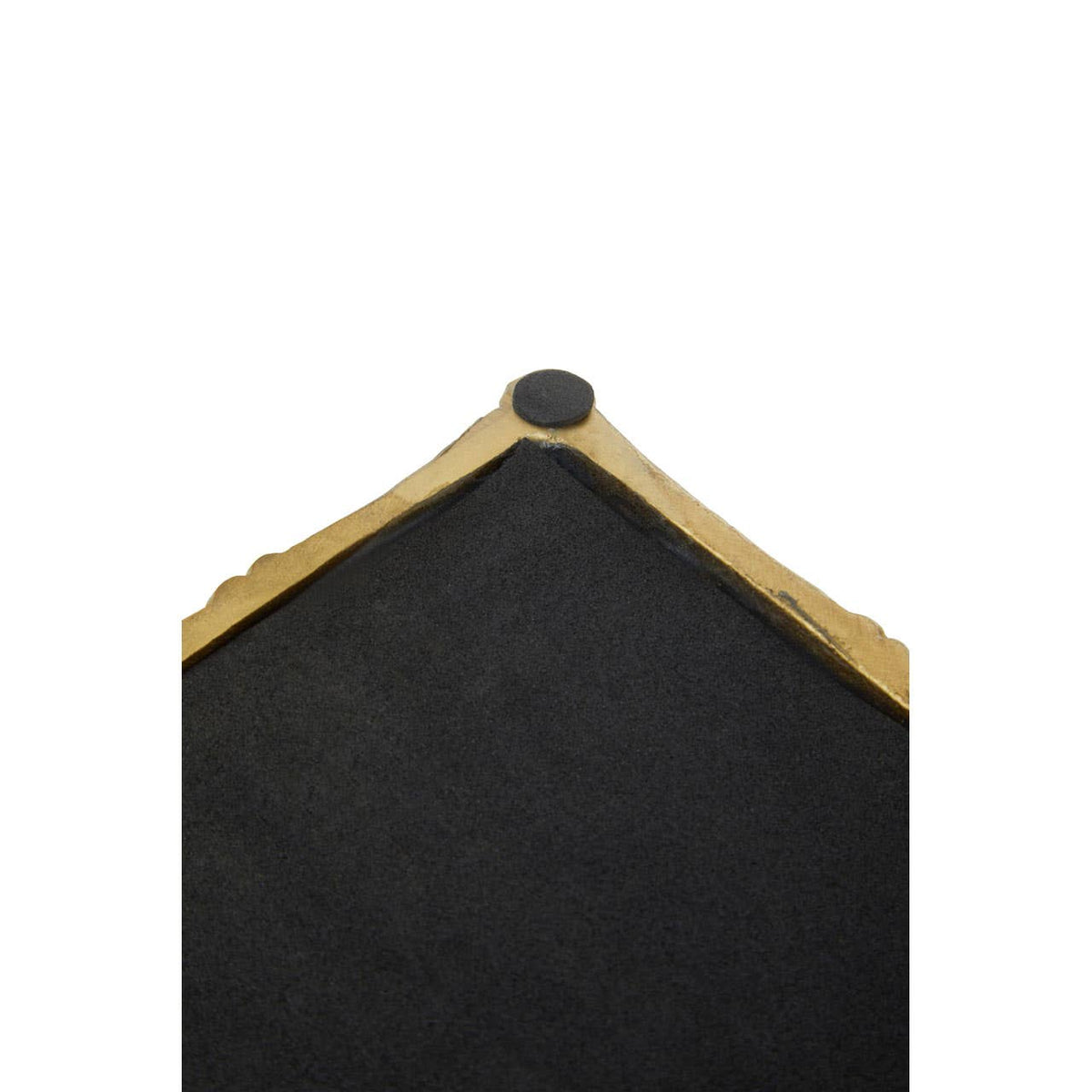 Hiba Gold Finish Mirrored Tray.