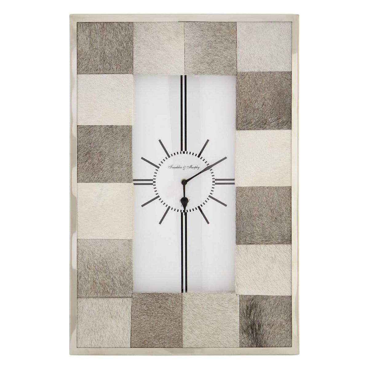 Kensington Townhouse Patchwork Wall Clock.