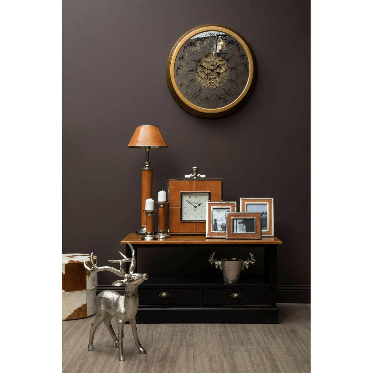 Large Floor Standing Stag.