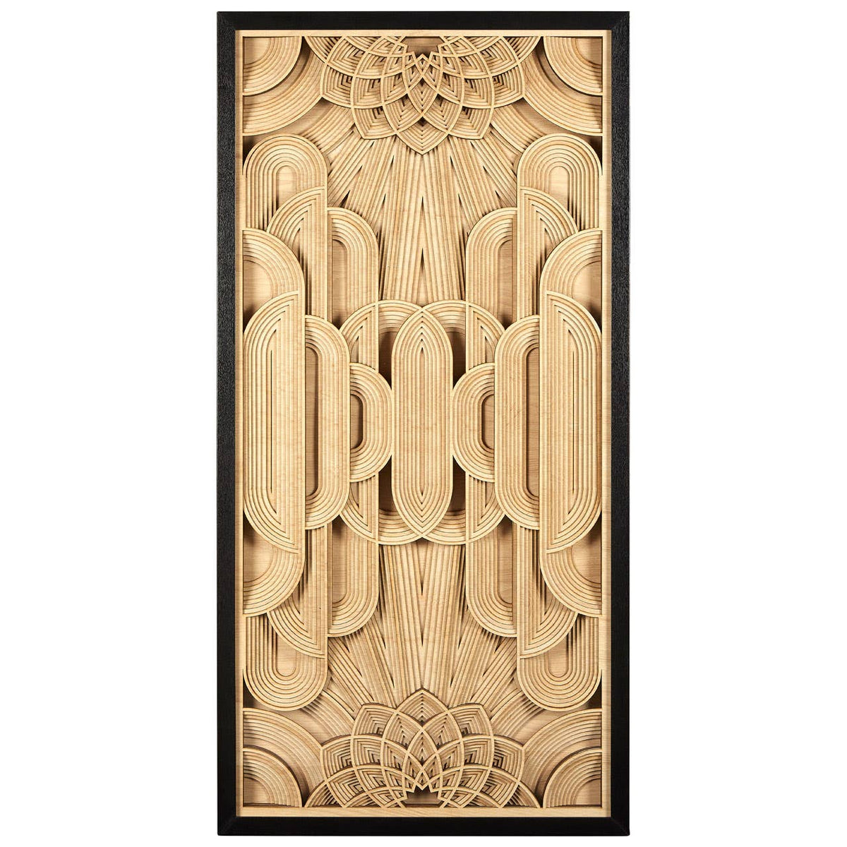 Modello Deco Wood Carving Wall Art.