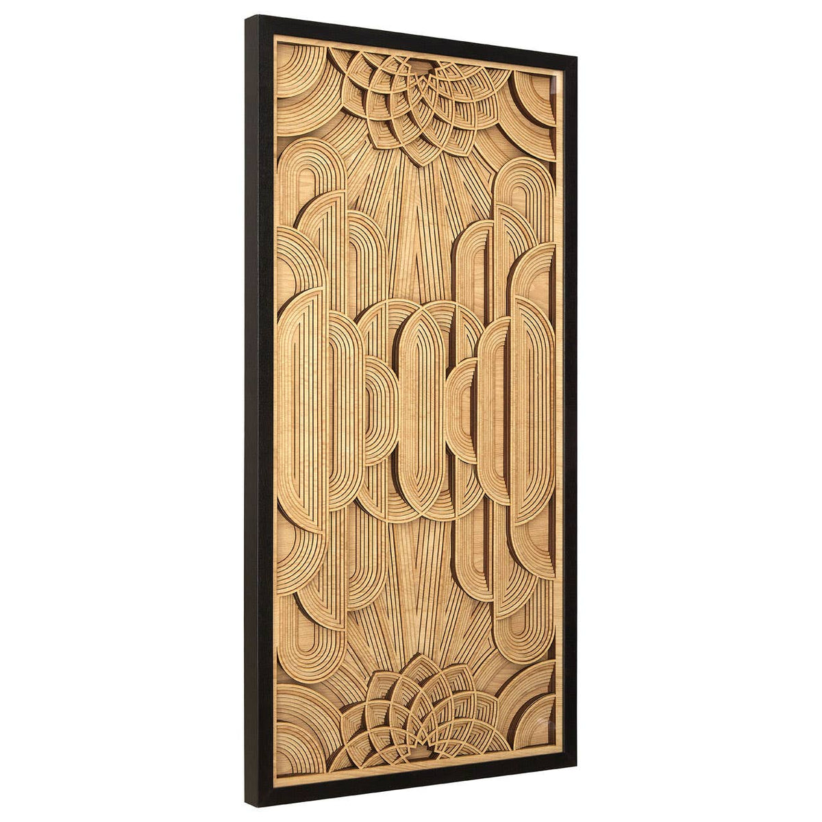 Modello Deco Wood Carving Wall Art.