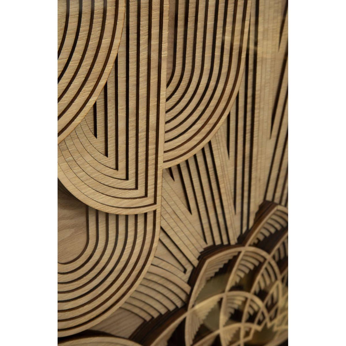 Modello Deco Wood Carving Wall Art.