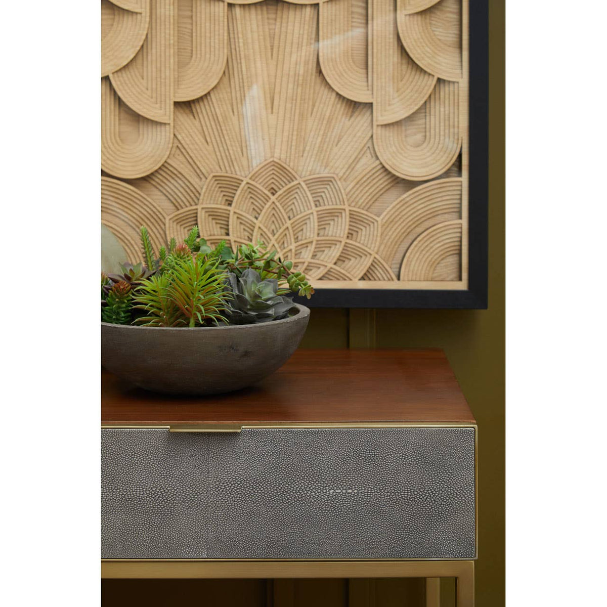 Modello Deco Wood Carving Wall Art.