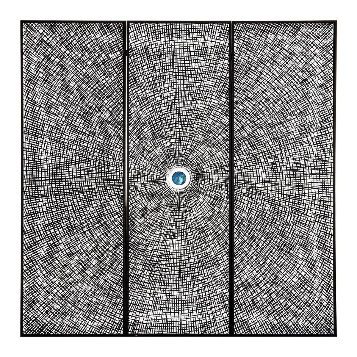 Noosa & Co. Accessories Modello Wood Carving And Circle Wall Art House of Isabella UK