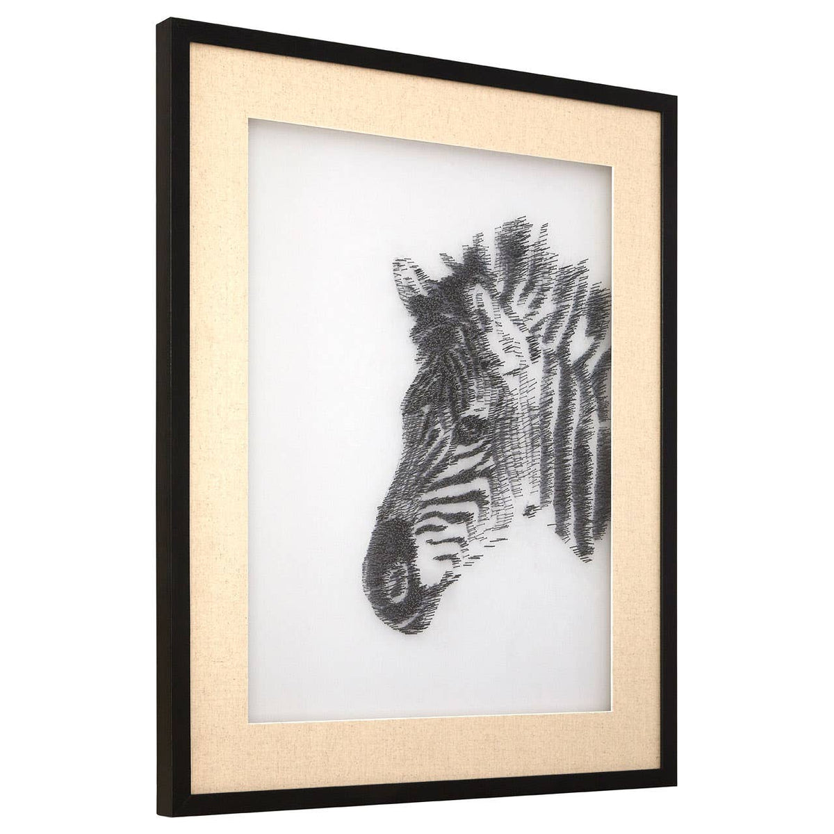 Modello Zebra Sculpture Wall Art.