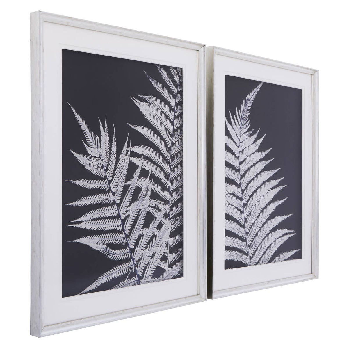 Nason Set Of Two Leaf Print Wall Art.