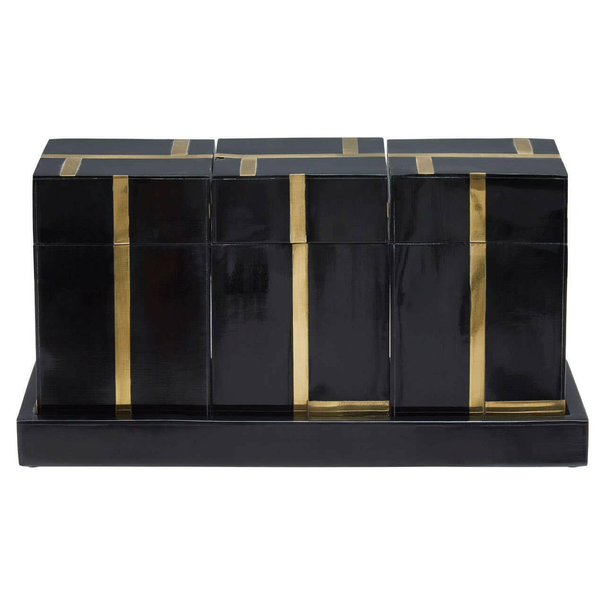 Odell Canister Set With Tray.