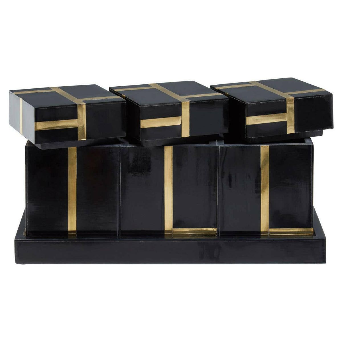 Odell Canister Set With Tray.