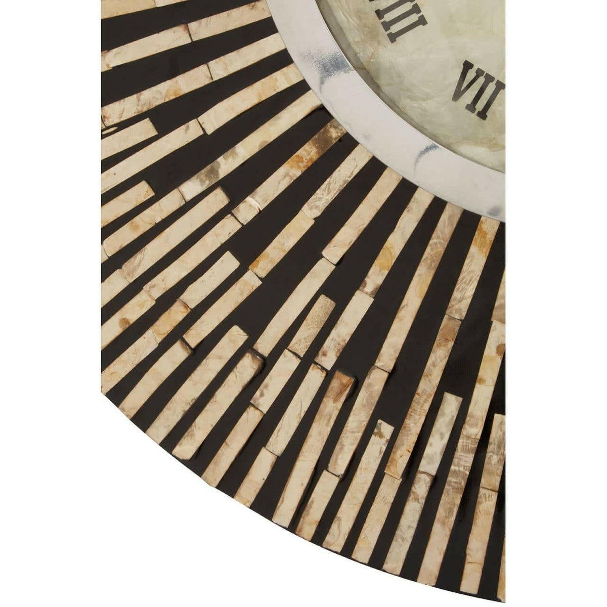 Palu Black And Gold Wall Clock.