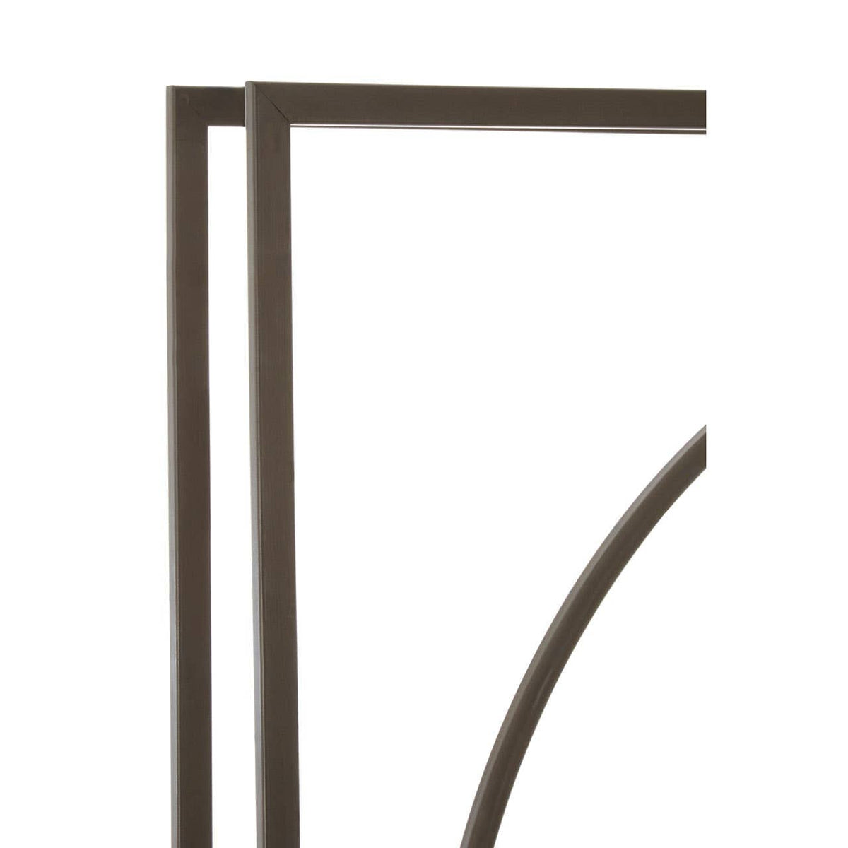 Trinity Rust Finish Wall Clock.