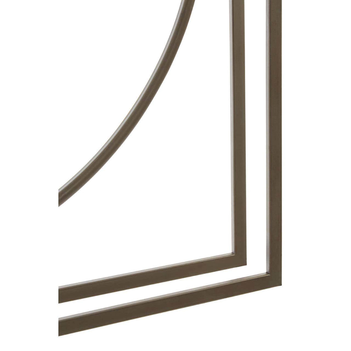 Trinity Rust Finish Wall Clock.