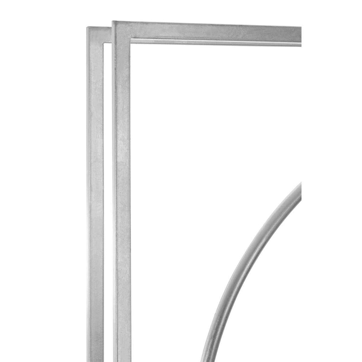 Trinity Silver Finish Wall Clock.