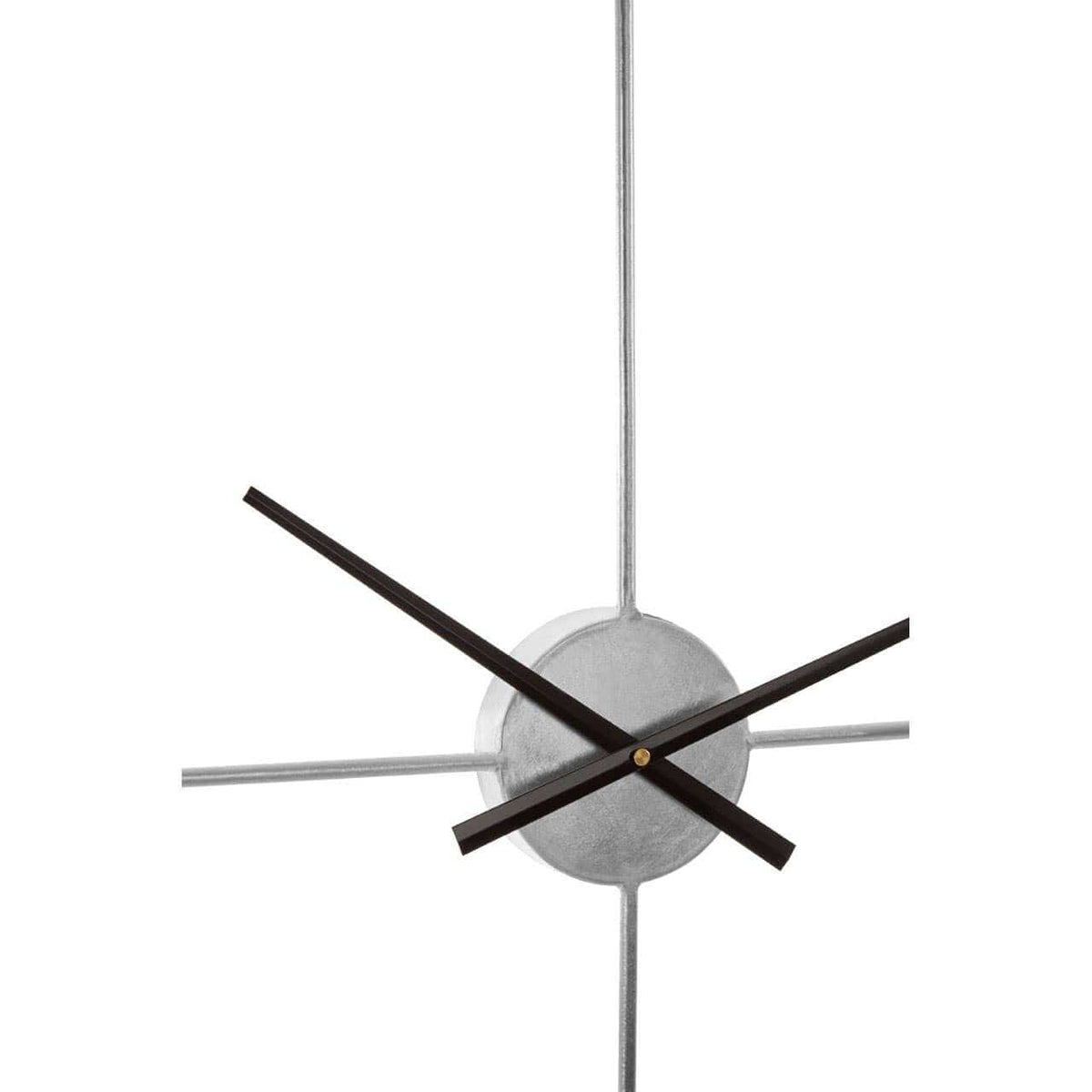 Trinity Silver Finish Wall Clock.