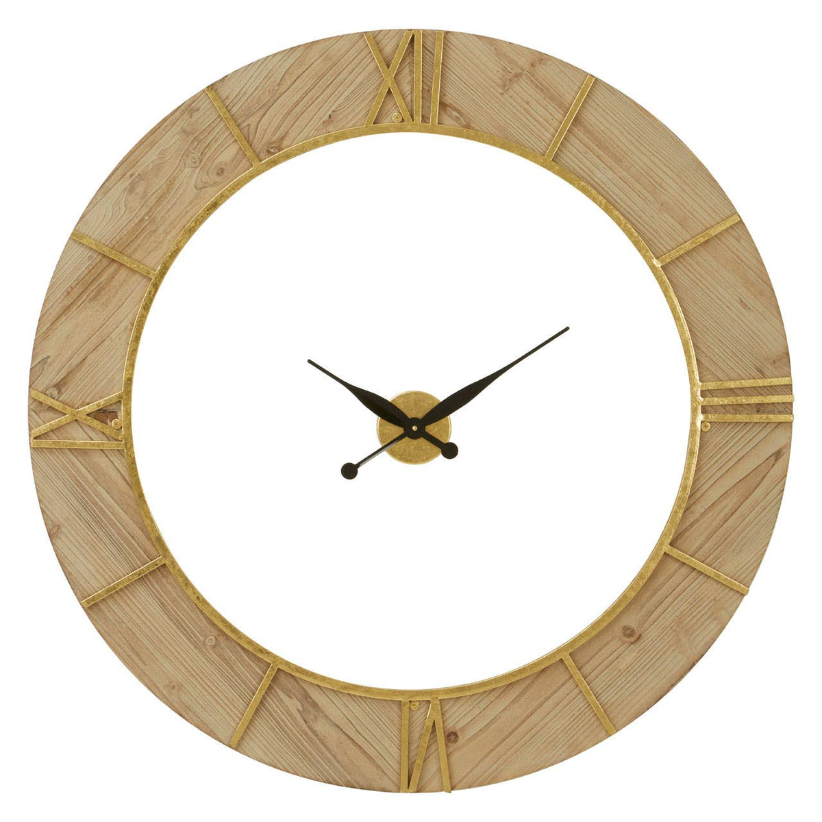 Yaxi Wall Clock With White Face.