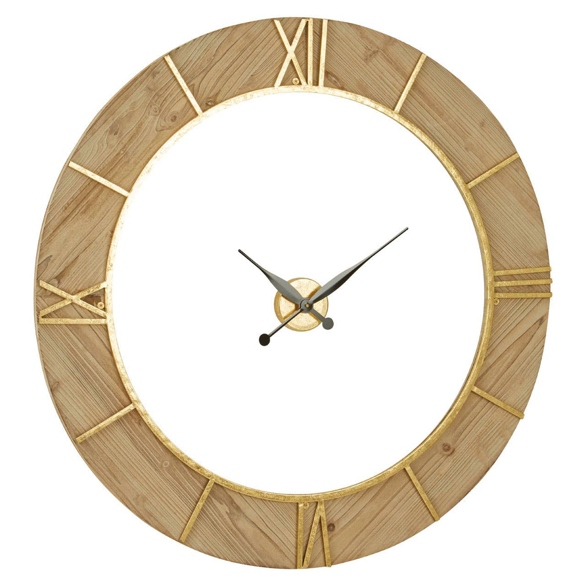 Yaxi Wall Clock With White Face.