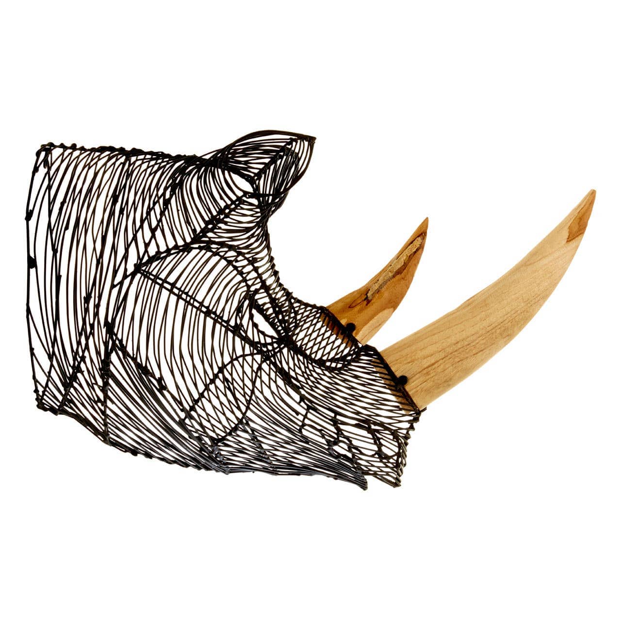 Noosa & Co. Accessories Zania Rhino Head Sculpture House of Isabella UK