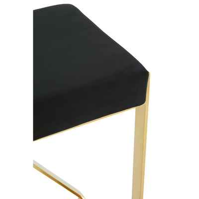 Noosa & Co. Dining Azalea Black And Gold Finish Bar Stool House of Isabella UK