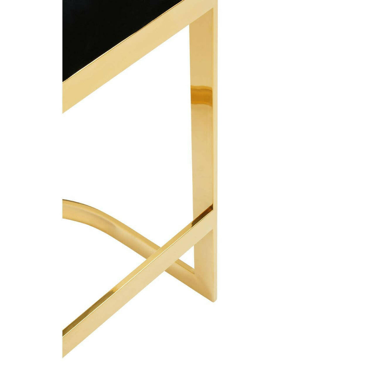 Azalea Black Velvet Bar Stool.