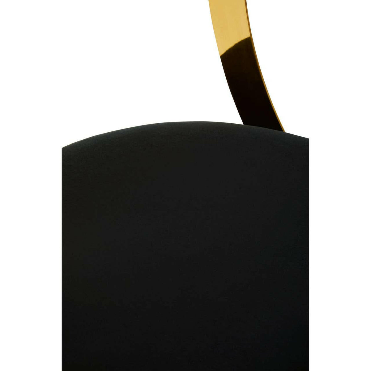 Azalea Black Velvet Bar Stool.