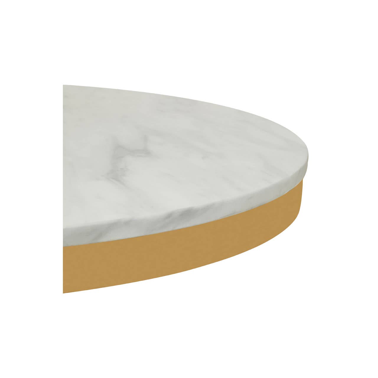 Noosa & Co. Dining Azalea Round Marble Dining Table With Gold Base House of Isabella UK