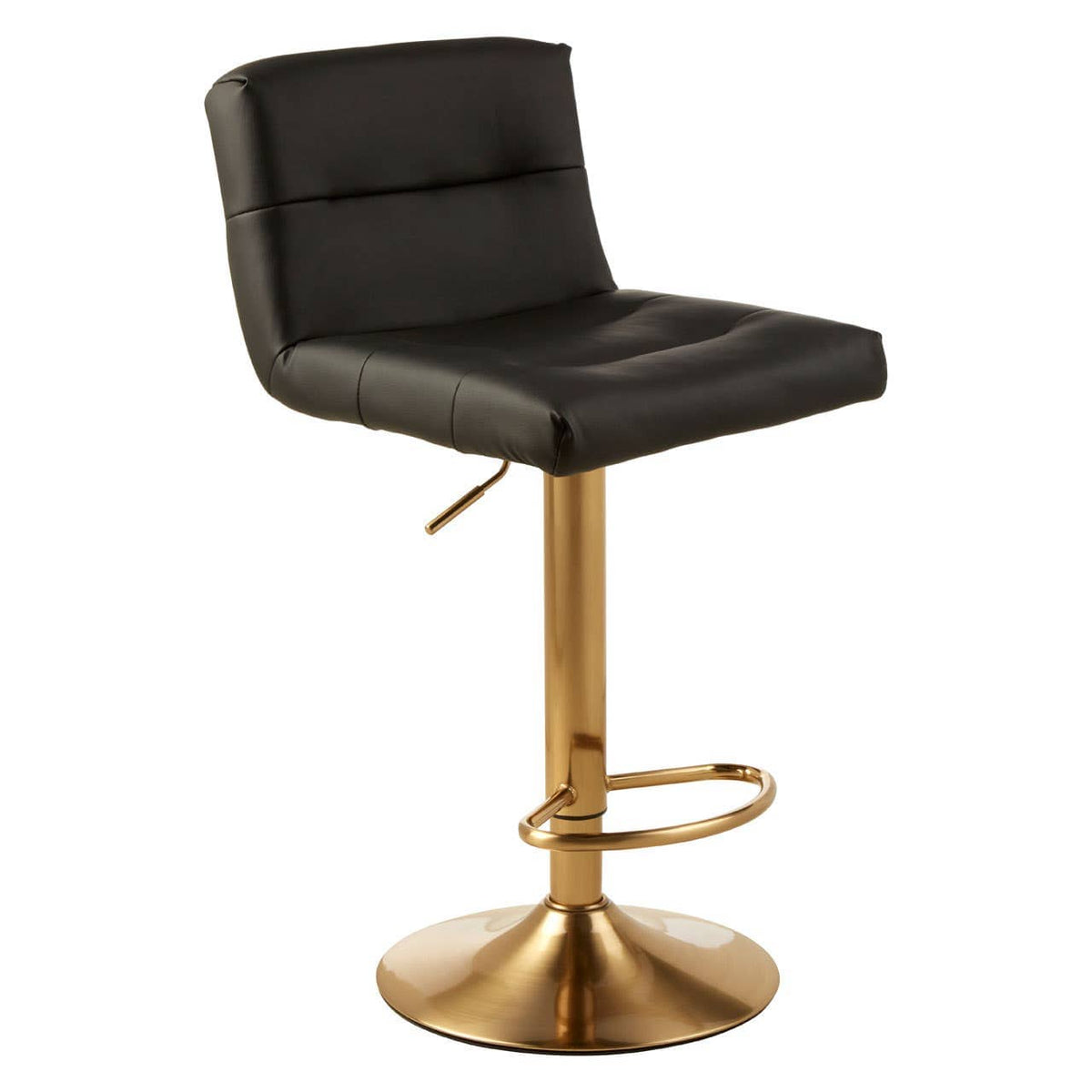 Baina Black Seat Bar Stool.