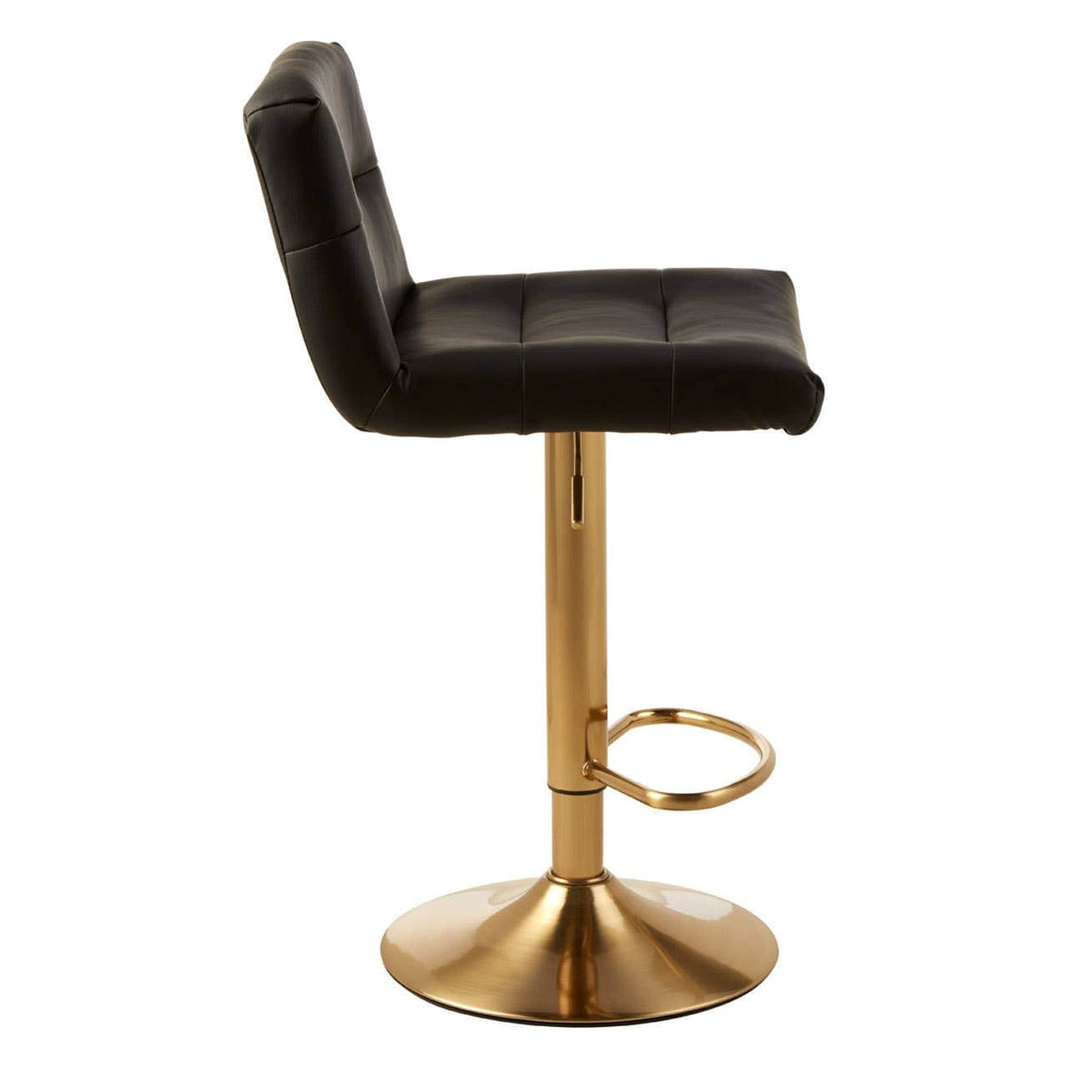 Baina Black Seat Bar Stool.