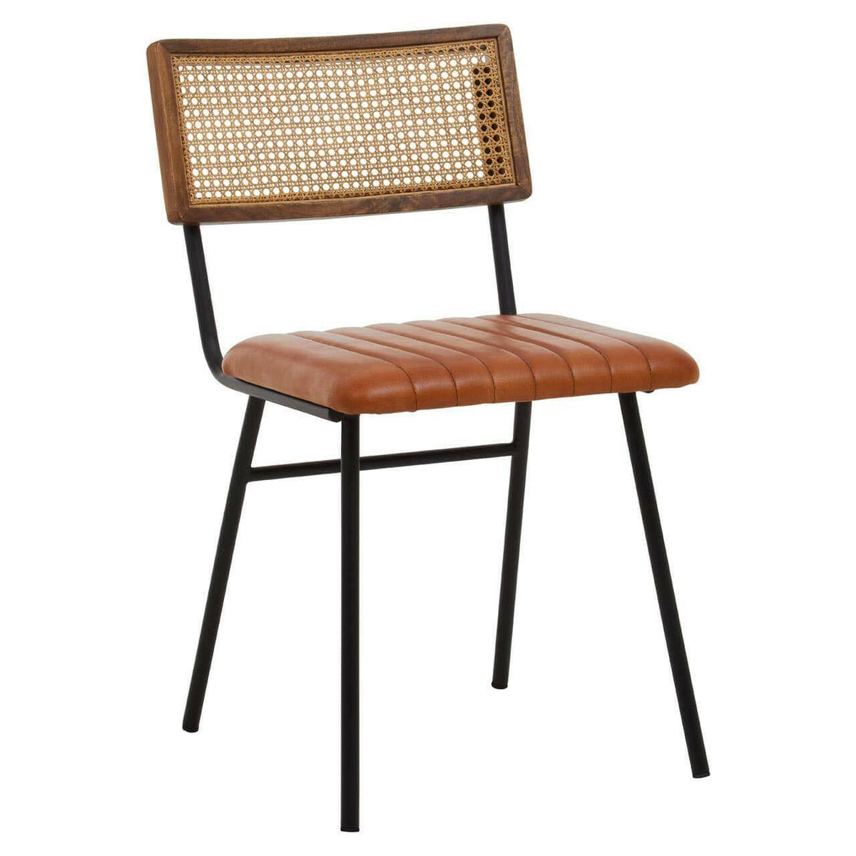 Buffalo Tan Leather Dining Chair.