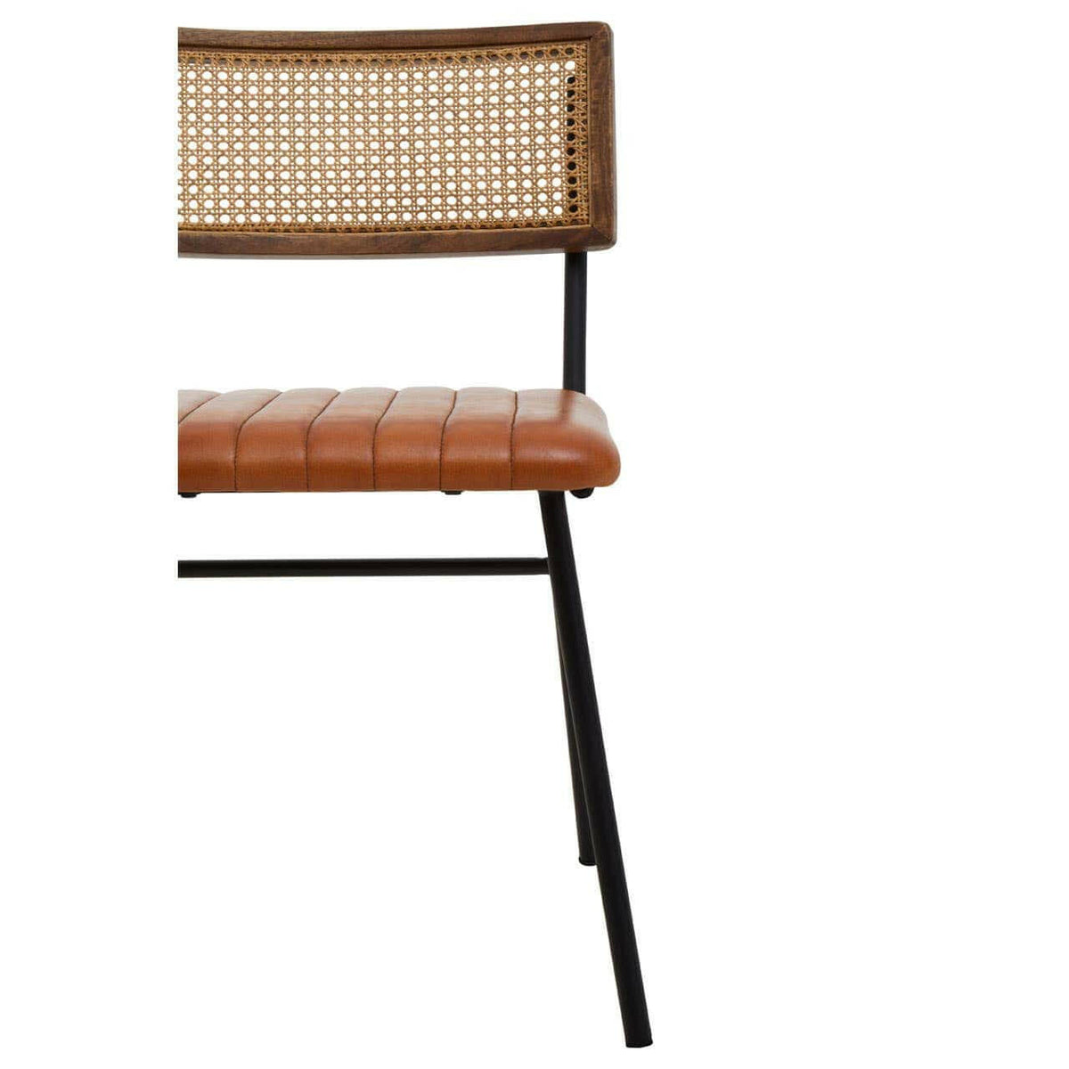 Buffalo Tan Leather Dining Chair.