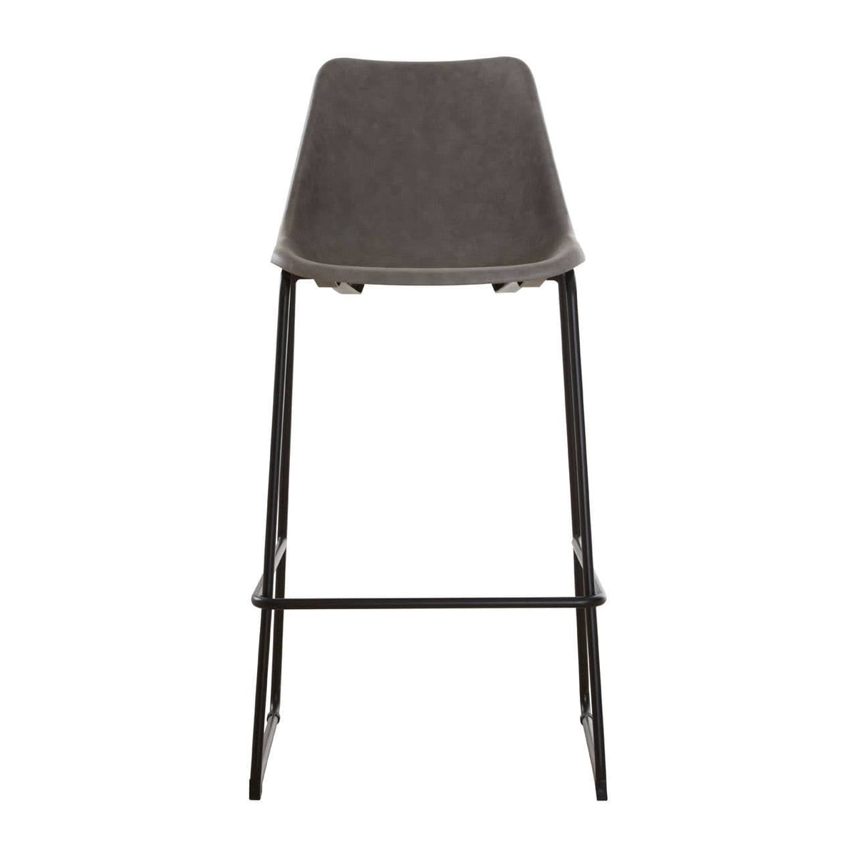 Dalston Ash Bar Stool With Angled Legs.