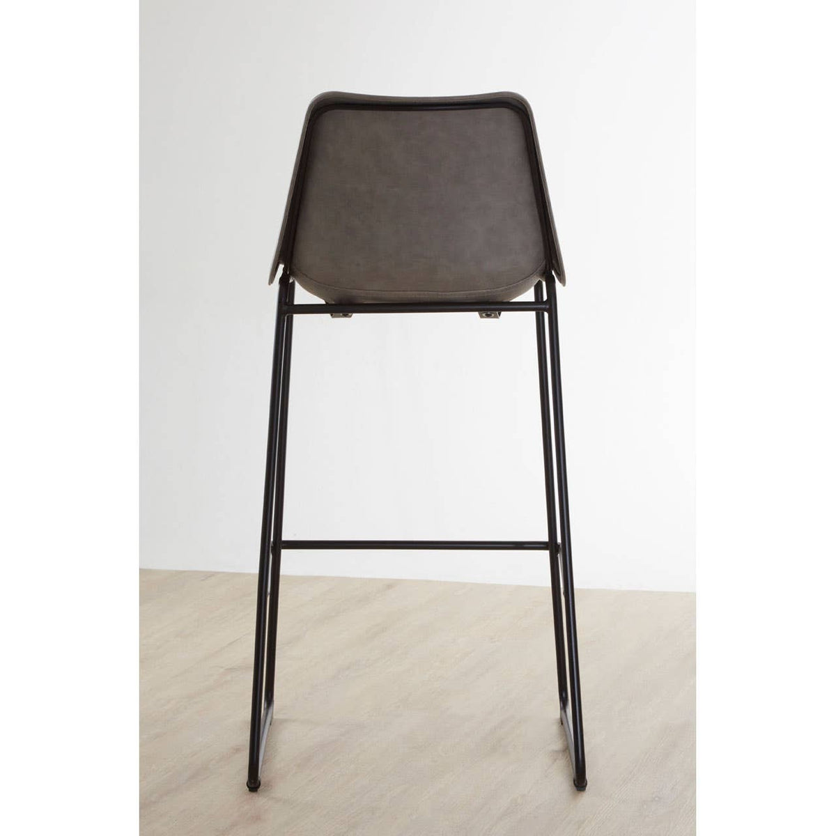 Dalston Ash Bar Stool With Angled Legs.