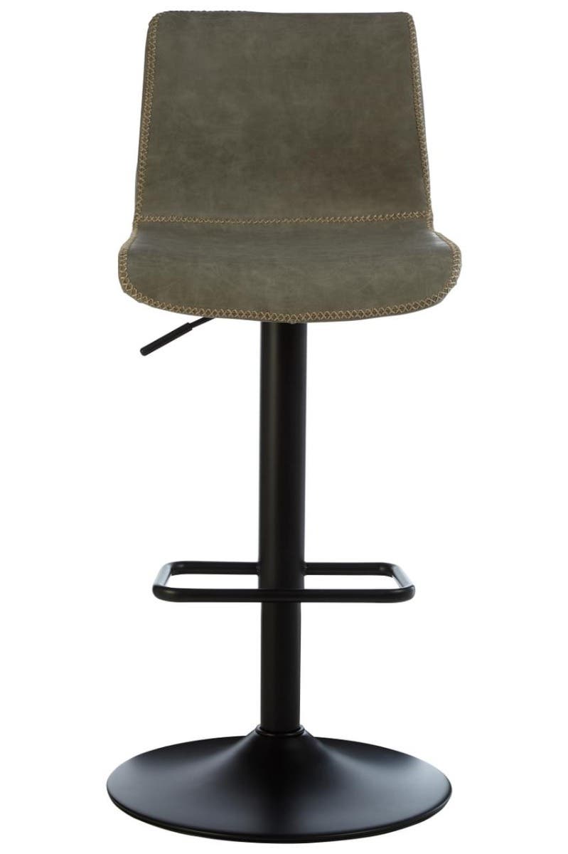 Dalston Set Of Two High Back Ash Bar Stools.