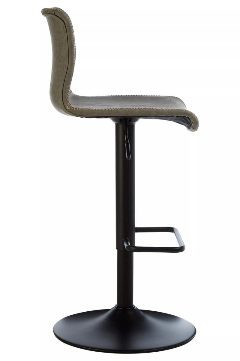 Dalston Set Of Two High Back Ash Bar Stools.