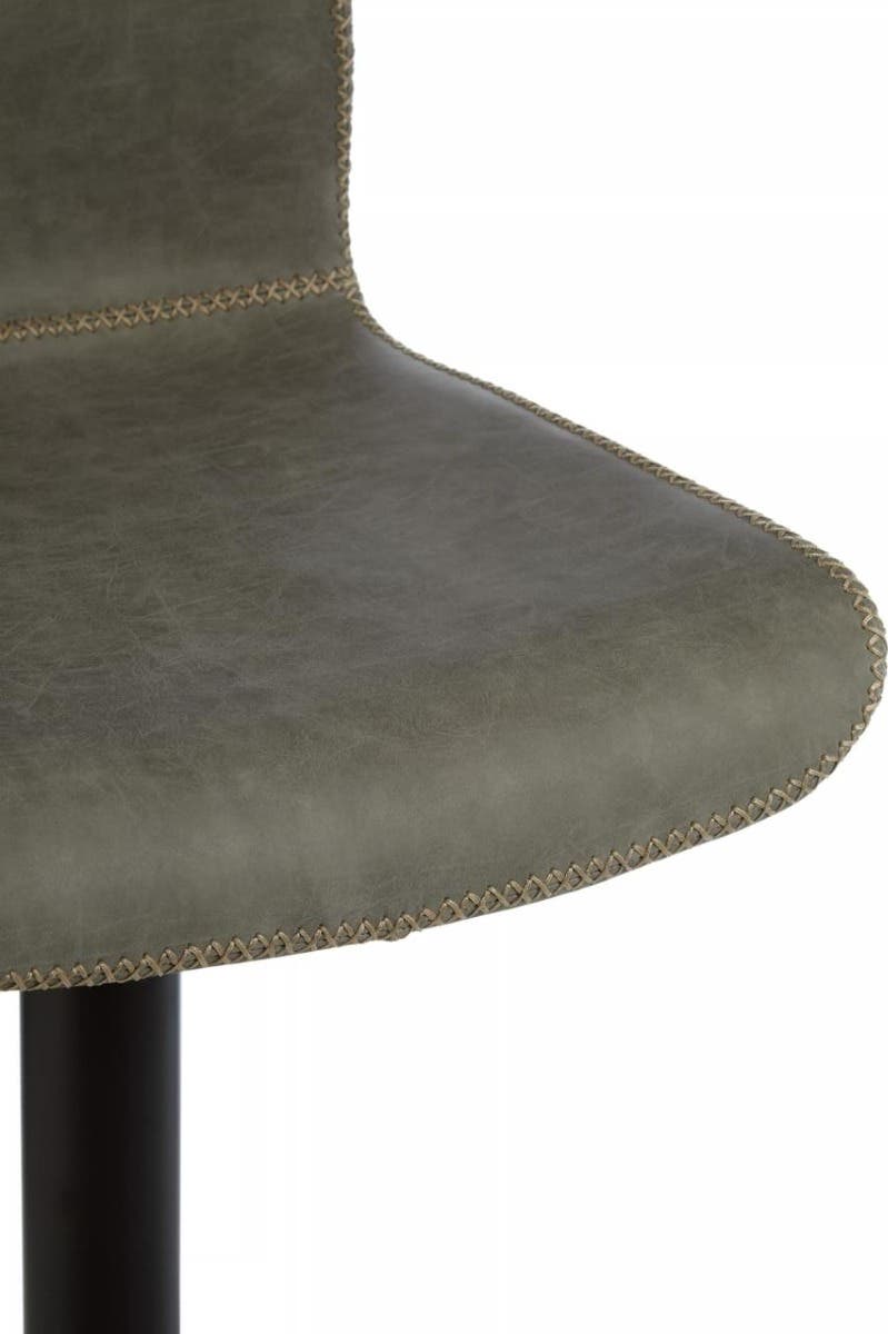 Dalston Set Of Two High Back Ash Bar Stools.