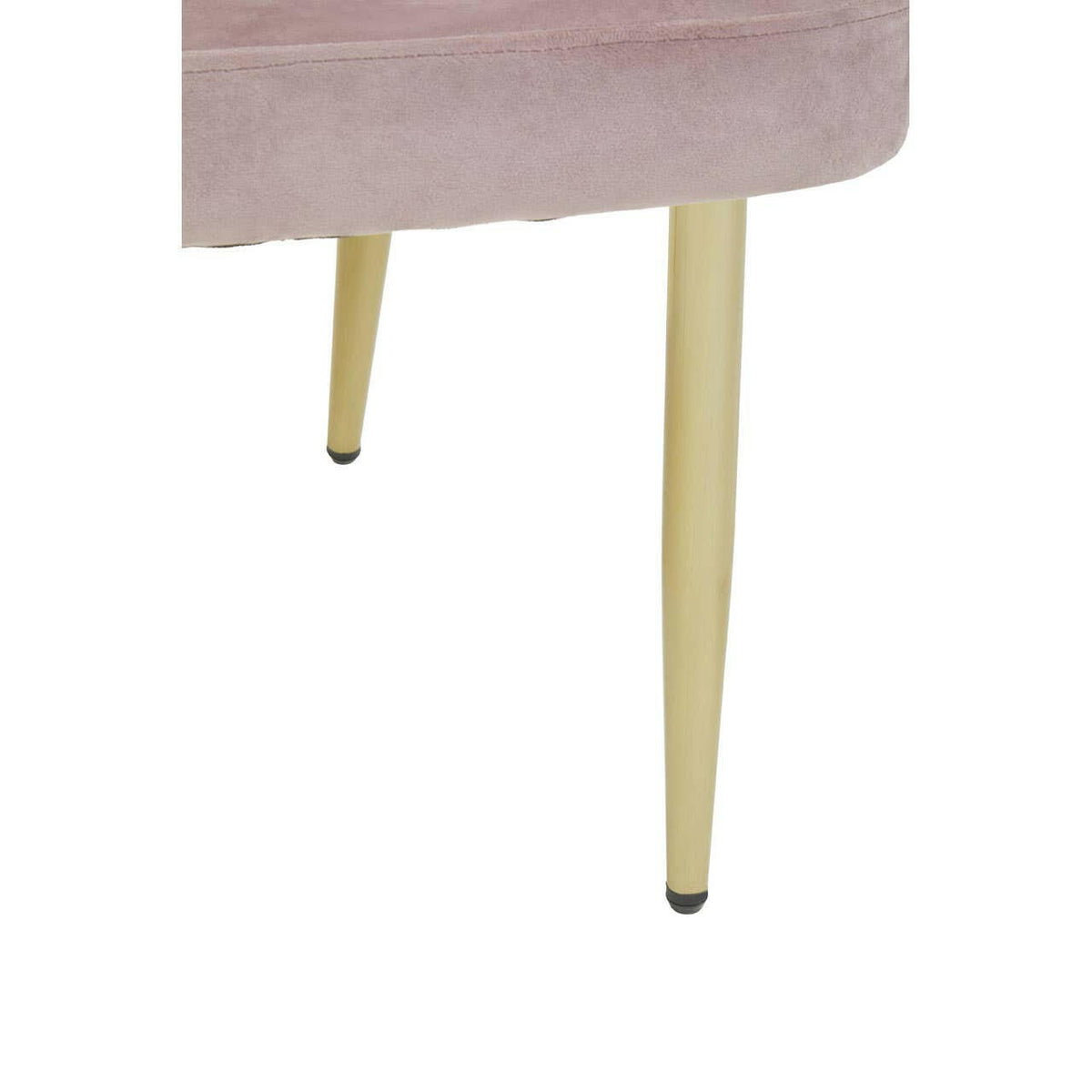 Dani Dusky Pink Velvet Dining Chair.