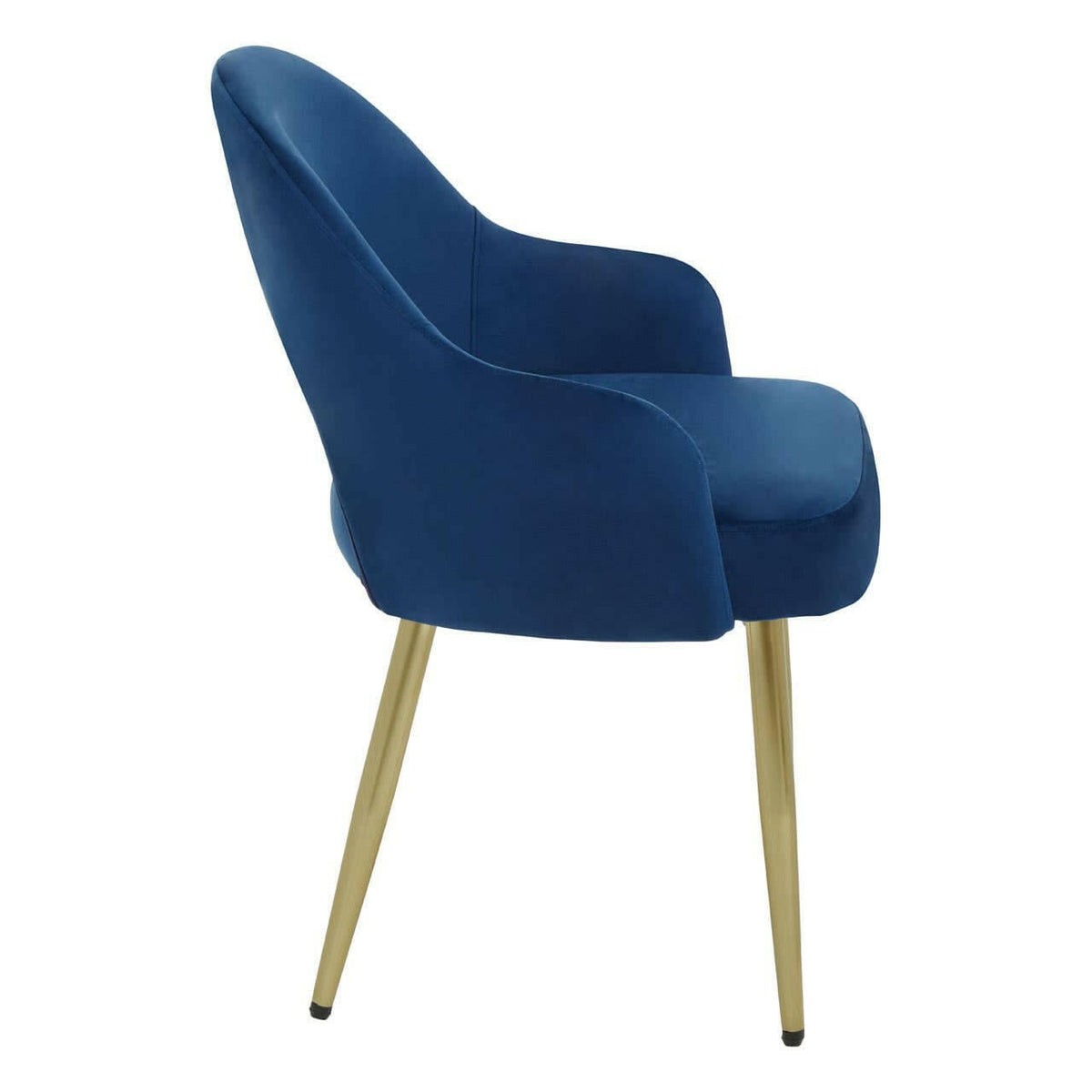Dani Midnight Velvet Dining Chair.