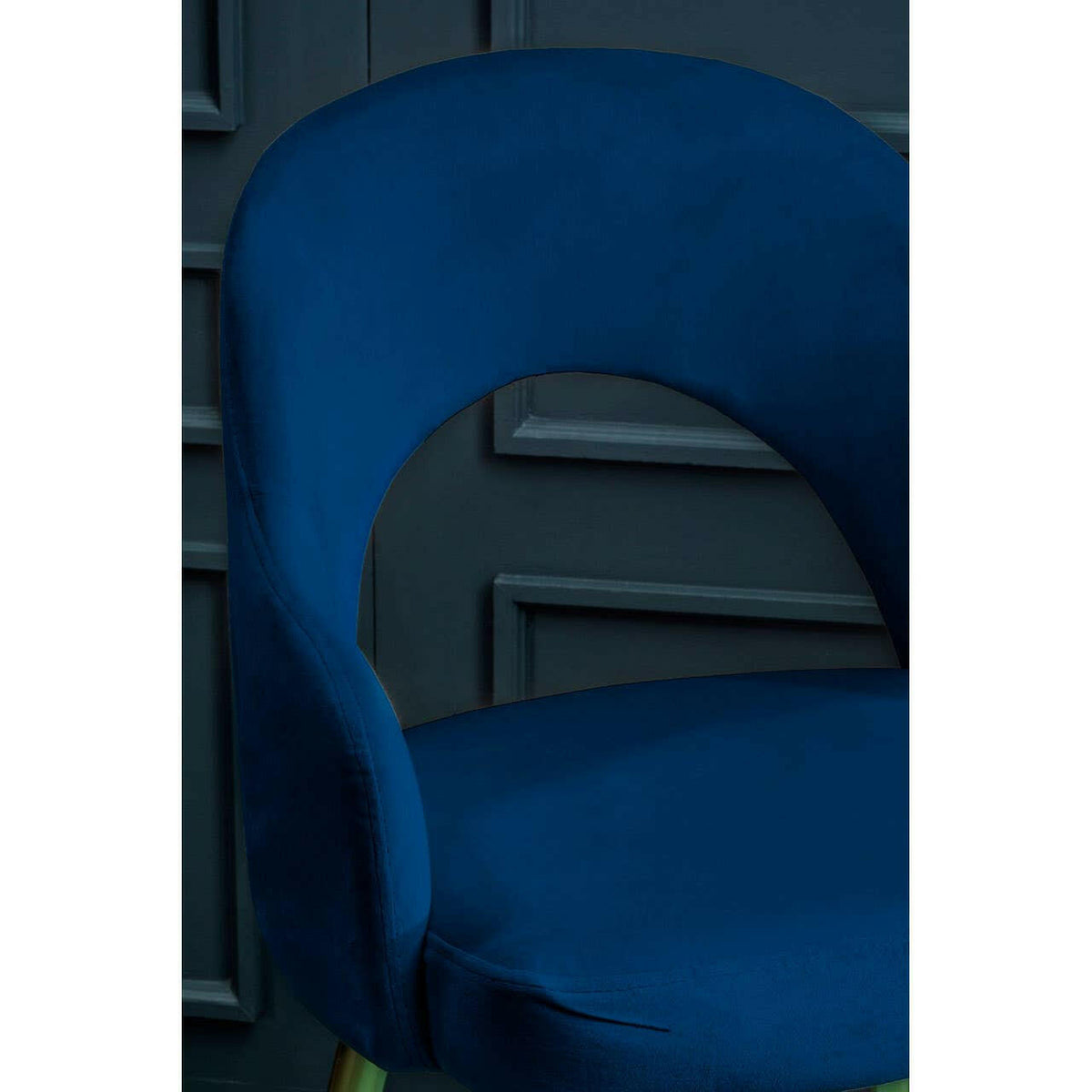 Dani Midnight Velvet Dining Chair.