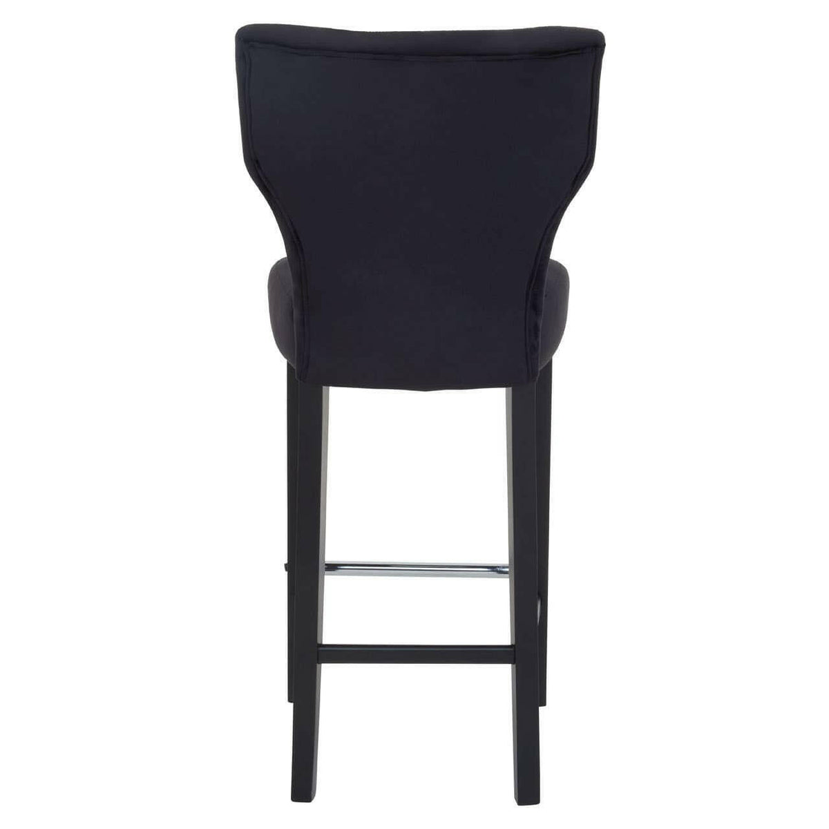 Decatour Black Bar Stool.