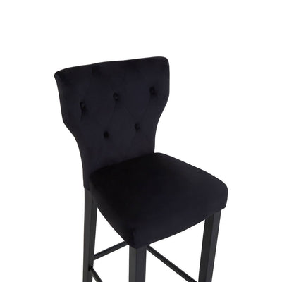 Noosa & Co. Dining Decatour Black Bar Stool House of Isabella UK