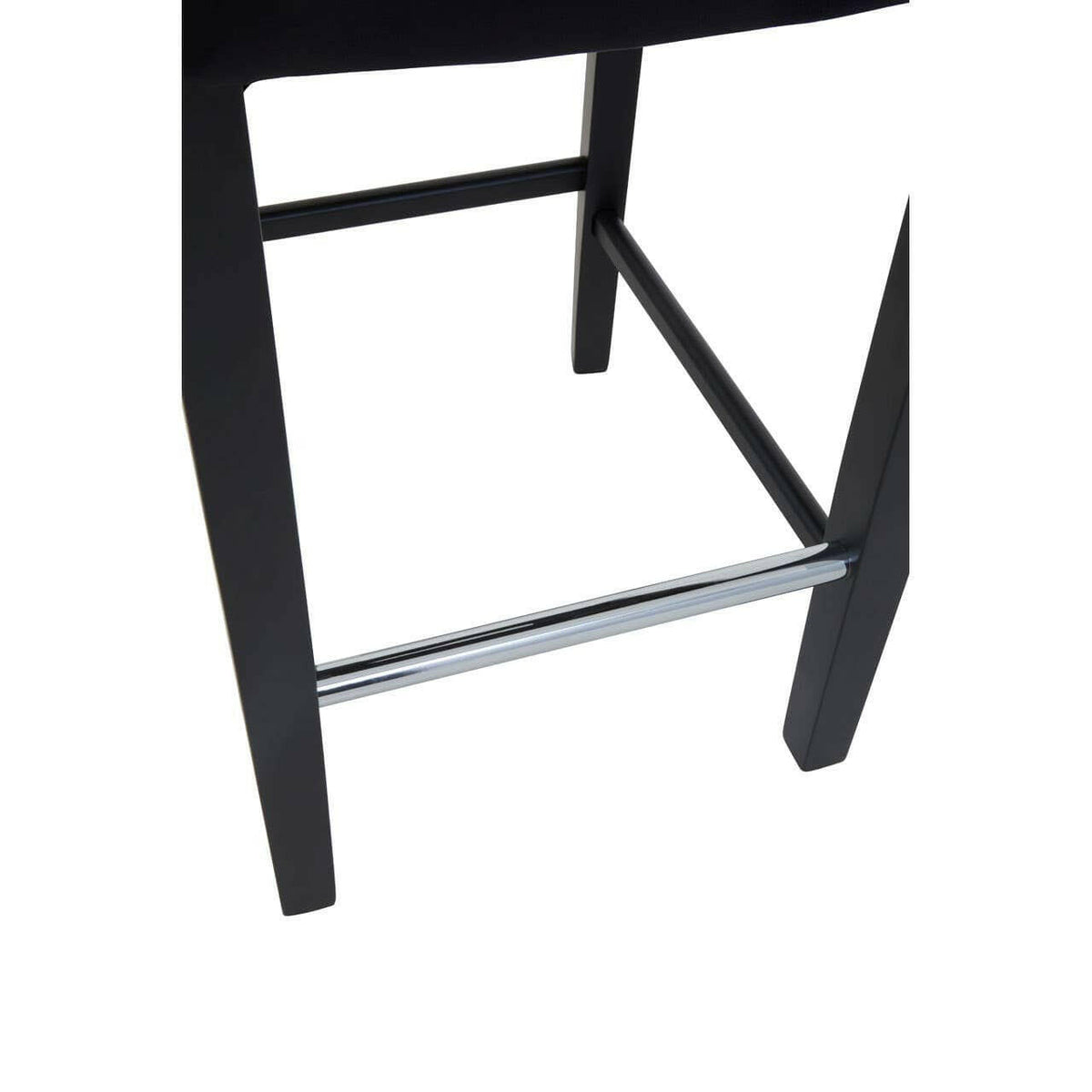 Decatour Black Bar Stool.
