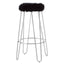 District Black Bar Stool.
