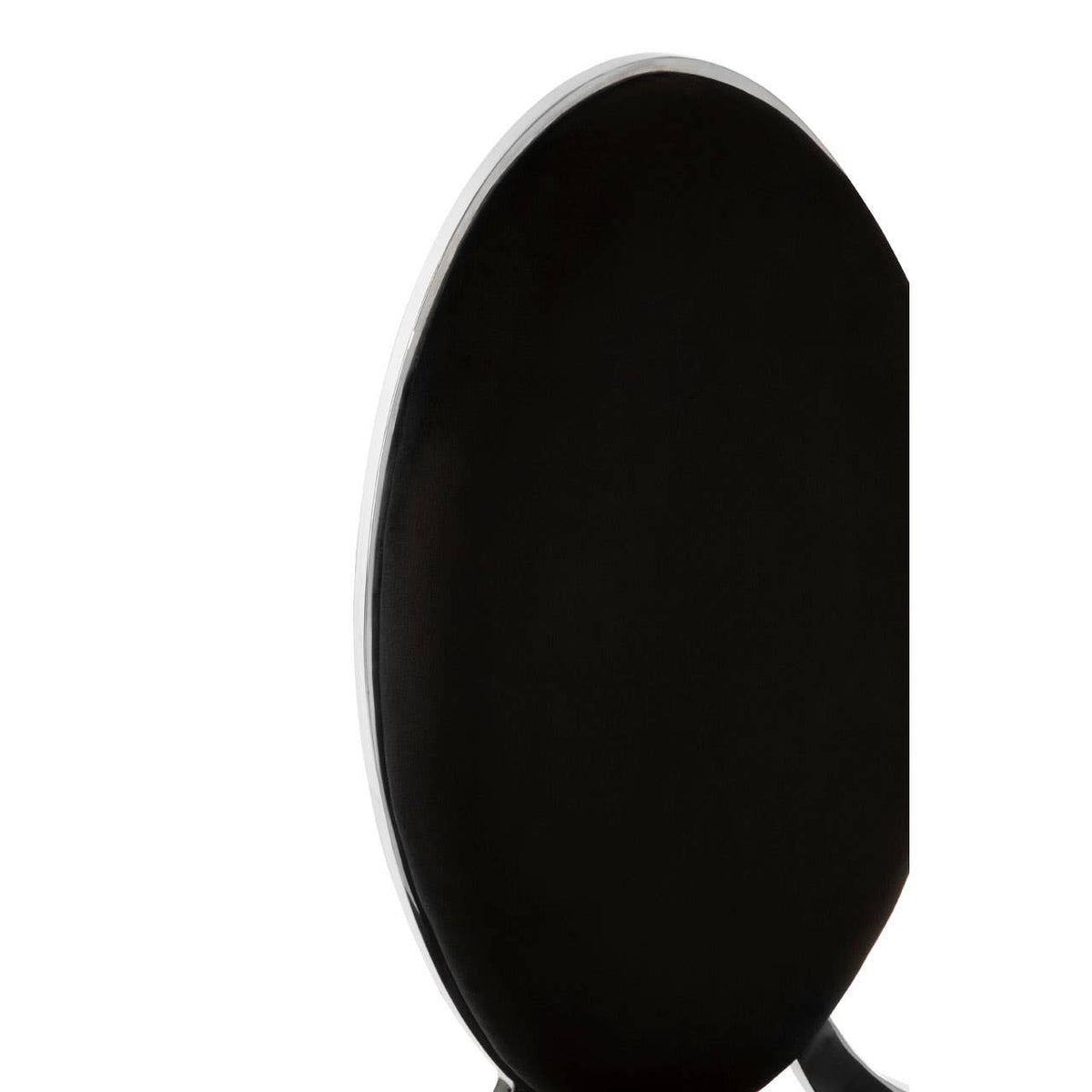 Eliza Black Velvet Dining Chair.