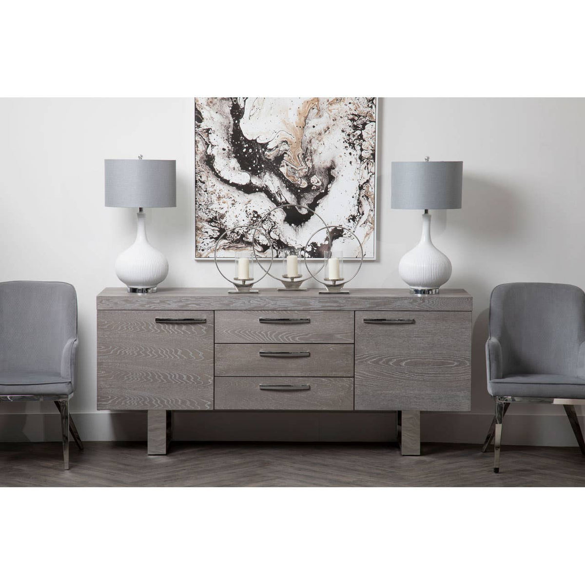 Eliza Black Velvet Dining Chair.