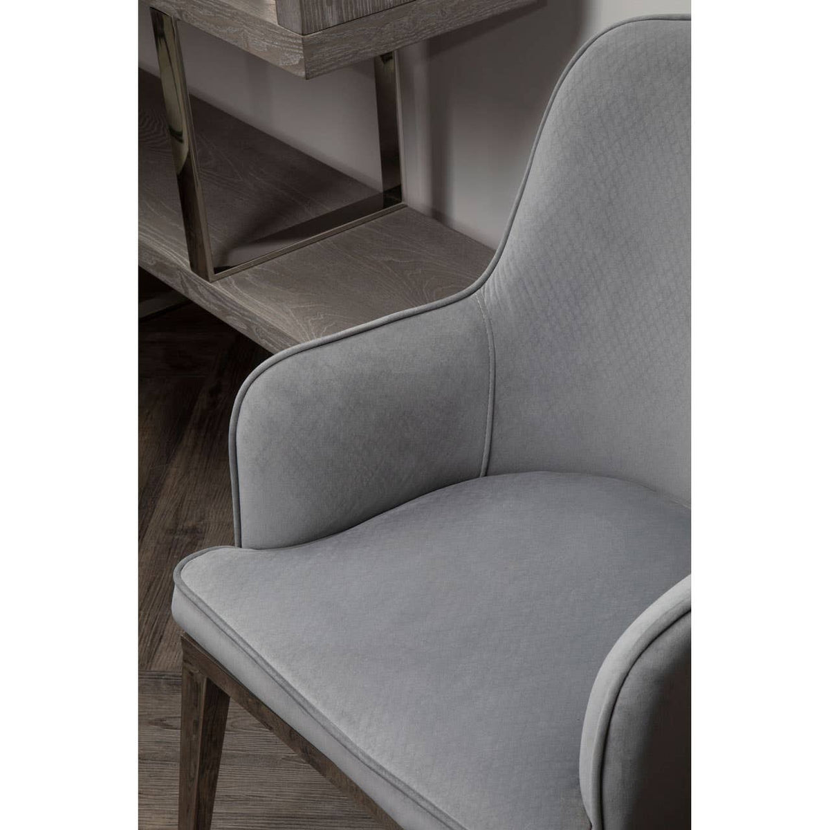 Eliza Black Velvet Dining Chair.