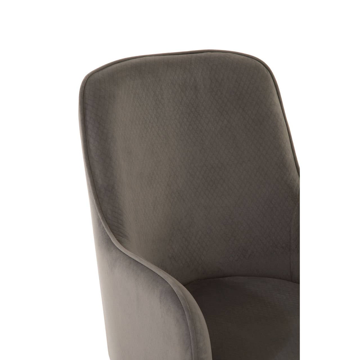 Eliza Black Velvet Dining Chair.