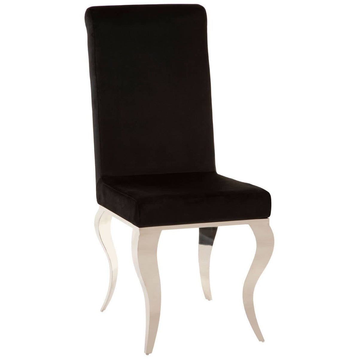 Eliza Dining Chair With Silver Frame.