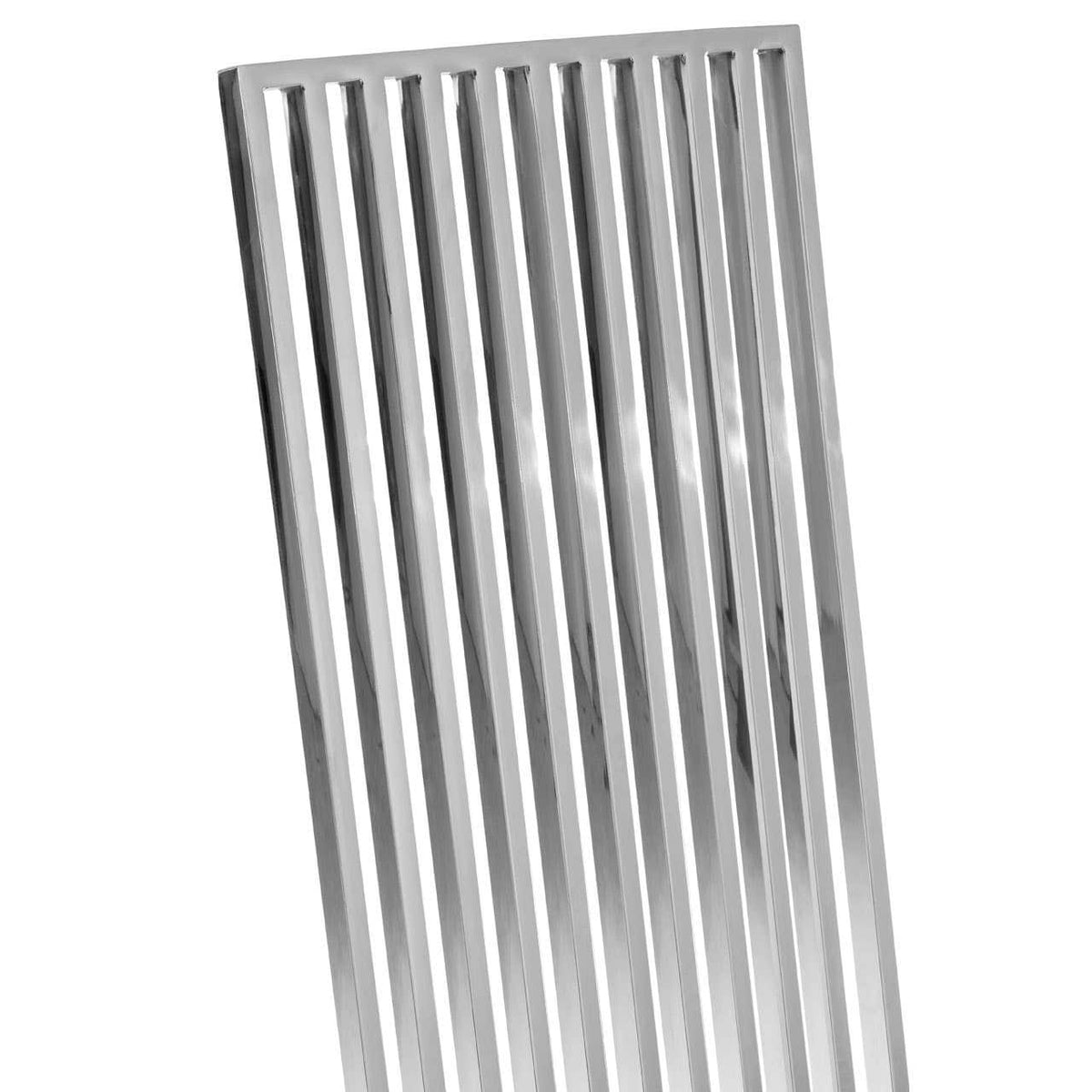 Eliza Silver Finish Dining Chair.