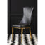 Forli Black Dining Chair.