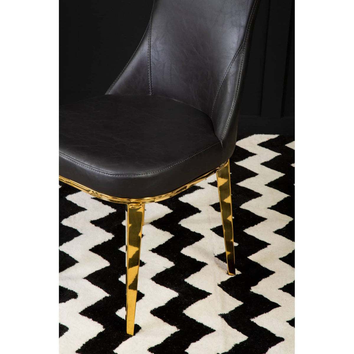 Forli Black Dining Chair.